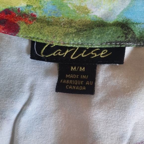 Colourful stretch zip shirt-jacket - Picture 3 of 7